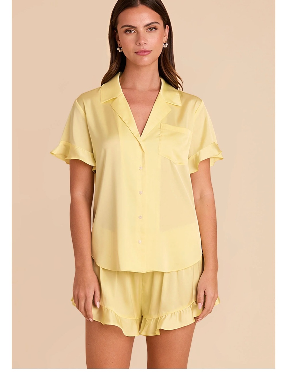Birdy Grey Esther Pajama Set Yellow XL